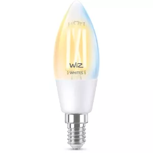 Viedā spuldze WiZ Filament Candle clear 4.9W C35 E14 Wi-Fi Balta