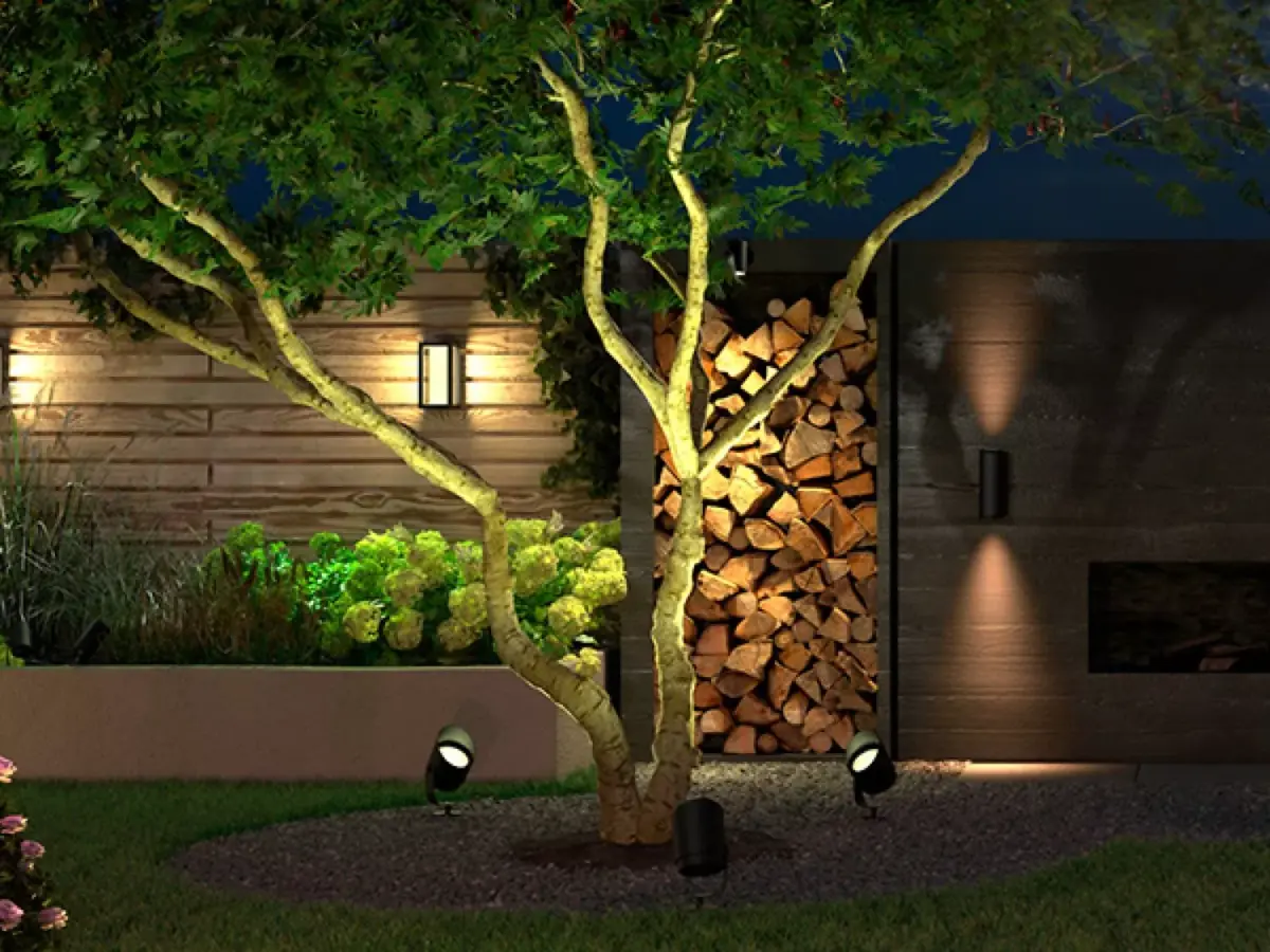 Smart pedestal/post lighting Philips Hue Lily XL Outdoor spot light Photo 9