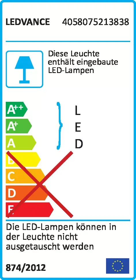 Ledvance S-Stand Grey LED 20 Вт светильник Photo 3