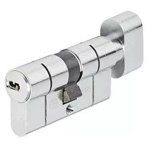ABUS D6 Door Lock Cylinder 30x30mm Nickel with 5 Keys