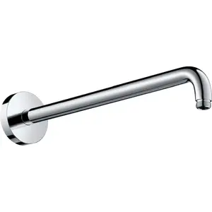 Держатель для душевой лейки hansgrohe 27413000 хром — настенное крепление для ручного душа