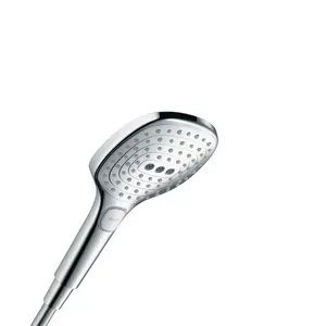 Ручная душевая лейка Hansgrohe Raindance Select E — хром, настенное крепление (модель 26521000)