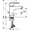 Смеситель для раковины Hansgrohe MySport Photo 3