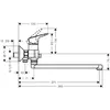 Izlietnes jaucējkrāns Hansgrohe Logis 71402000 Photo 2