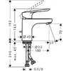 Смеситель для раковины Hansgrohe Logis E Photo 2