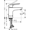 Смеситель для раковины Hansgrohe Logis E Photo 5