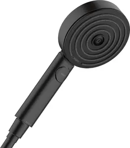 Душевая лейка Hansgrohe Pulsify S 105, матовый черный, 3 режима струи