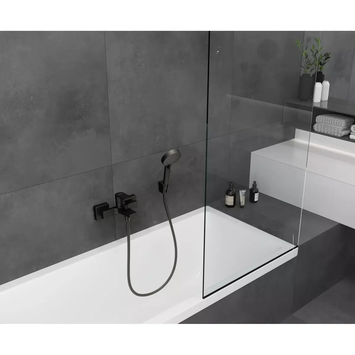 Смеситель для ванны hansgrohe 71450000 Photo 3