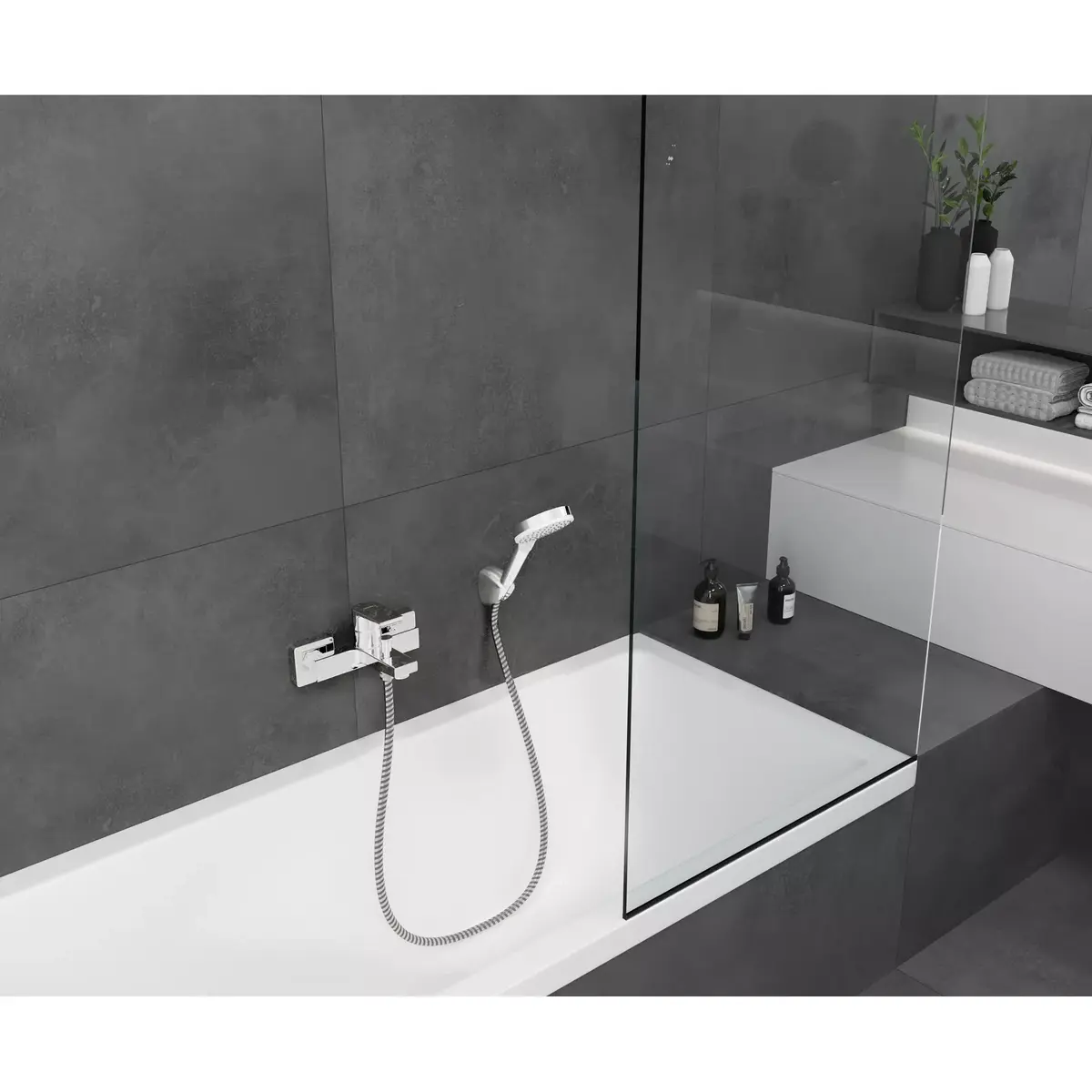 Смеситель для ванны hansgrohe 71450000 Photo 4