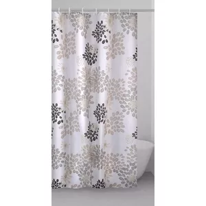 Шторка для ванной GEDY Caffee TTE13022430, серо‑белая, 200 x 240 см