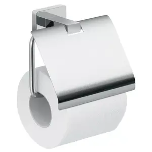 Gedy Atena 4425 Toilet Paper Holder with Cover
