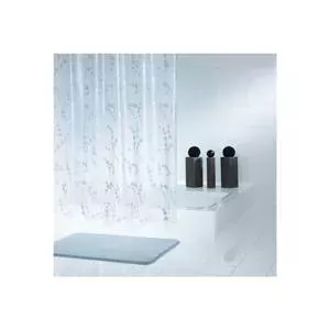 Shower curtain RIDDER BATHROOM CURTAIN model 32377 — polyester fabric, standard size