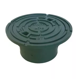 INSPECTION COVER 160PE-G 3T GREEN