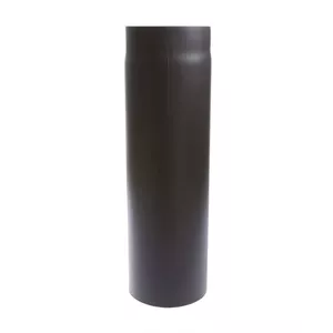 Skursteņa caurule WADEX D160, sienas biezums 2 mm, 0,5 m, melna