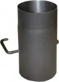 Oven Chimney with Valve WADEX 180 mm Photo 2