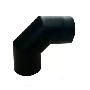 Dūmvadu locītava 90° WADEX D160 — 90 grādu elkoņs, diametrs 160 mm