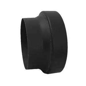 Flue adaptor WADEX 024150160 D160 to D150 black