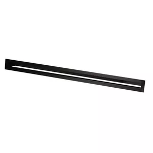 NORDFLAM Aero ventilācijas restes 60x780mm melnas