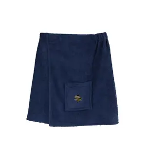 Namu Tekstile pirts priekšauts 55x150 cm zils 100% kokvilna