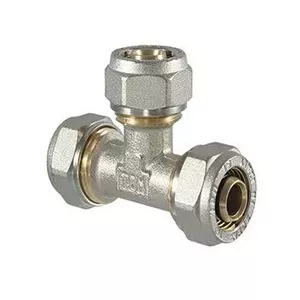 TDM Brass T-veida savienojums 1045 32x32x32x3.0 mm
