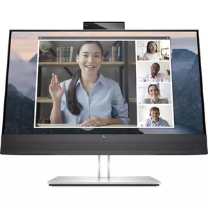 HP E24mv G4 monitori 60,5 cm (23.8") 1920 x 1080 pikseļi Full HD Melns, Sudrabs