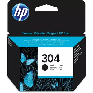 HP Оригинальный струйный картридж 304, черный