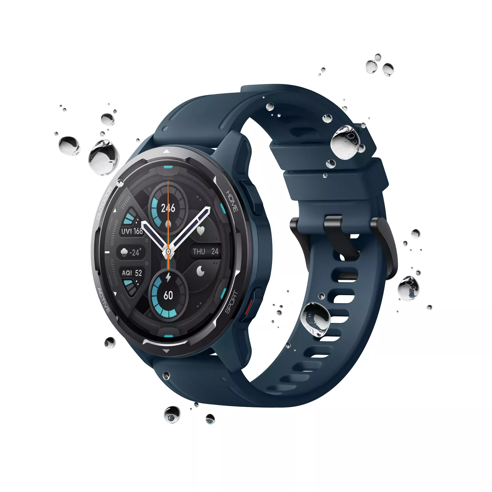 XIAOMI SMARTWATCH S1 ACTIVE AMOLED 1.43 TPU GPS BLACK