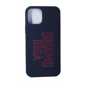 Dinamo Rīga Atribūtika Evelatus  iPhone 12 Pro Soft Touch Silicone Case DR Logo N2 Red Black