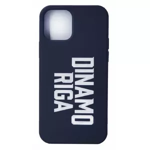 Dinamo Rīga Atribūtika Evelatus  iPhone 12 Pro Soft Touch Silicone Case DR Logo N2 White Black