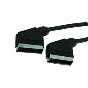 SCART cable MediaRange MRCS152 1.4 m SCART 21-pin Black