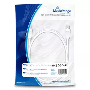 Кабель подключения MediaRange MRCS162 1.5 м белый