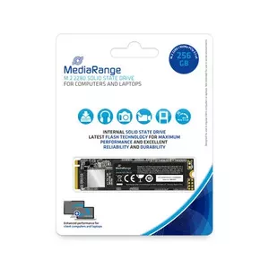 MediaRange MR1031 SSD diskdzinis M.2 256 GB PCI Express 3.1 3D TLC NAND NVMe