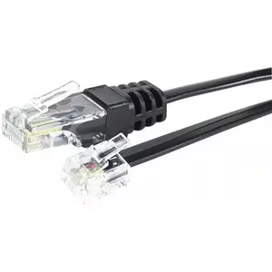 Telephone cable CUC Exertis Connect 284999 2 m Black RJ-11 RJ-45