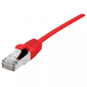Dexlan networking cable 858729 Red 0.5 m Cat6a S/FTP