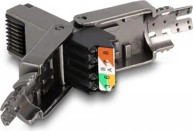 Tīkla kabelis DeLOCK RJ45 plug Cat