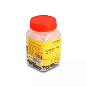 DeLOCK RJ45 Модульный разъем Cat.6 50 шт. с надежным зажимом