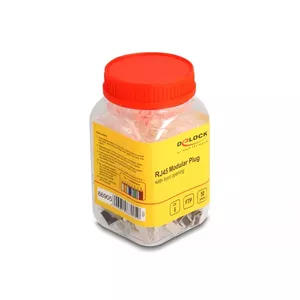 DeLOCK RJ45 Модульный разъем Cat.6 50 шт с защитными ботинками