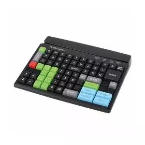 PrehKeyTec MCI 84, num., MSR, Lock, USB, black