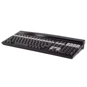 PrehKeyTec MCI 3100, QWERTZ, alpha, MSR, USB, black