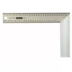 Ruler STANLEY 1-45-685 — aluminium body with stainless steel edge
