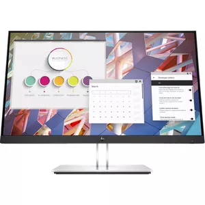 HP E-Series E24 G4 monitori 60,5 cm (23.8") 1920 x 1080 pikseļi Full HD LCD Melns, Sudrabs