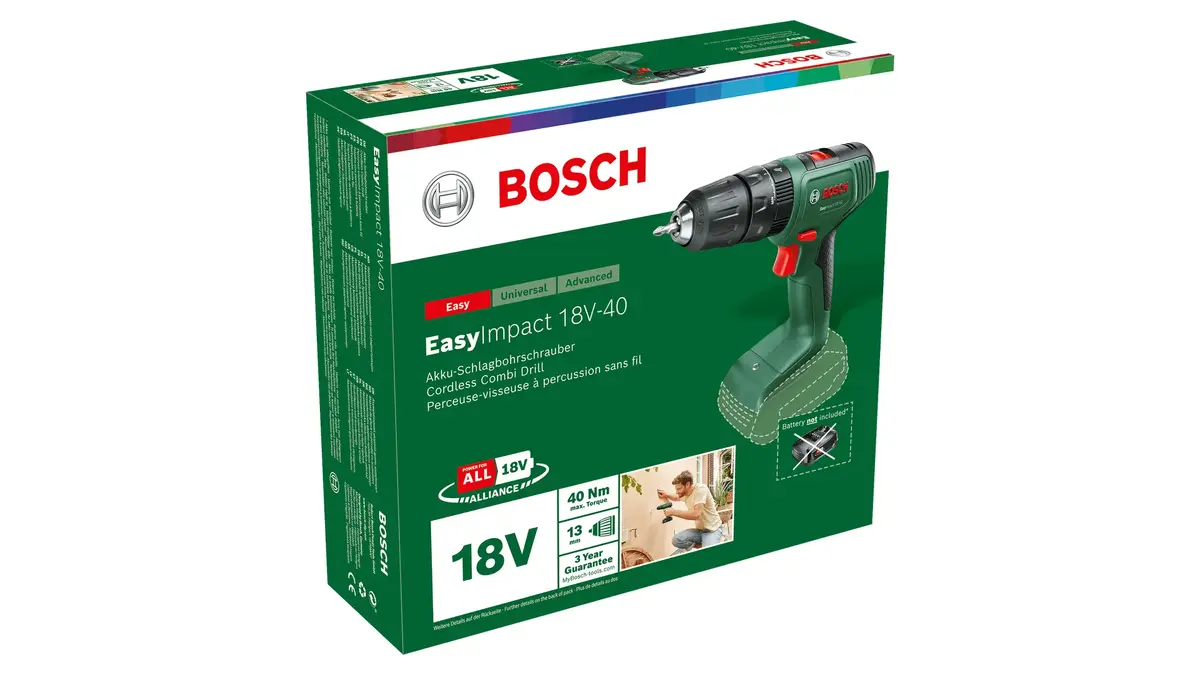 Bosch EasyImpact 18V-40 Cordless Drill Photo 3