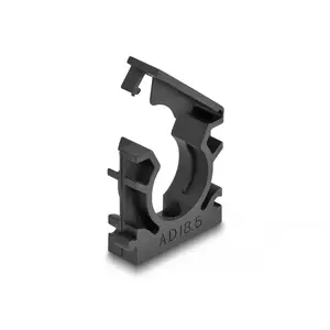 Kabeļu turētājs DeLOCK 60484 18.5 mm melns 8 gabali