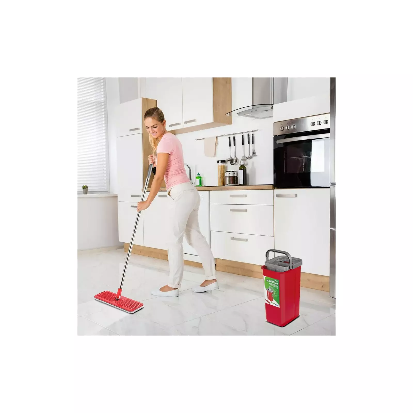 Flat Mop + Bucket + GB870