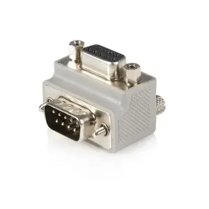 StarTech taisnleņķa DB9 uz DB9 seriālā kabeļa adapteris Type 2 vīrietis pret sievieti