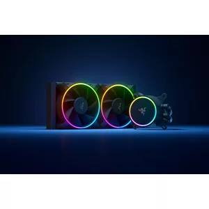 Razer Hanbo Chroma RGB Procesors Šķidruma dzesēšanas komplekts 12 cm Melns