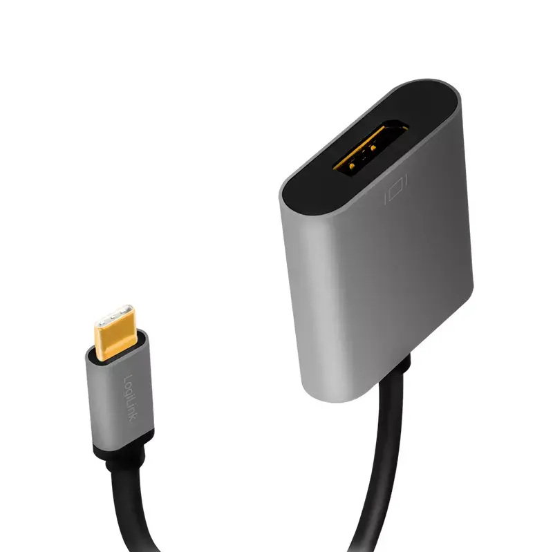 LogiLink CUA0102 USB 3.2 Gen1 Type-C uz DisplayPort kabelis Photo 2