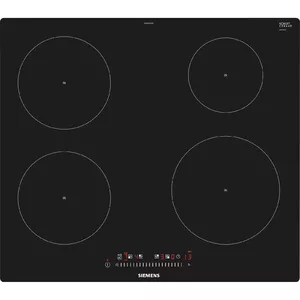 Siemens EH601FEB1E варочная поверхность Черный Встроенный Плита с зонами индукции 4 зона(ы)