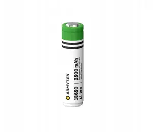 Rechargeable 18650 Li-Ion Battery ARMYTEK A00205 3500mAh Protected