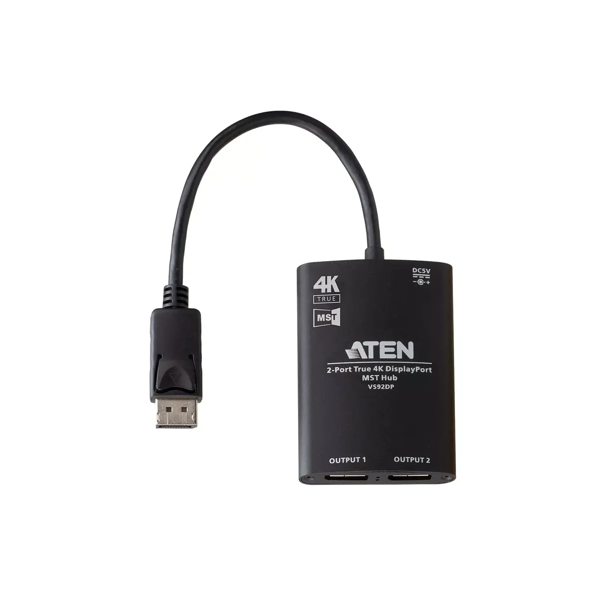 ATEN 2-Port True 4K DisplayPort MST Hub Photo 2